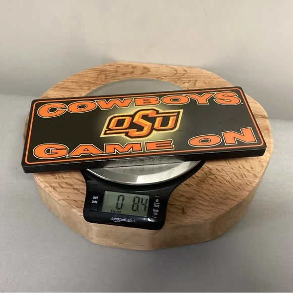 🟠 New - Oklahoma State Cowboys - Game On - Desk Top - Shelf or Wall Hang Sign - Picture 10 of 10